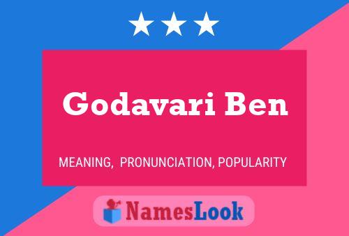 Affiche de nom Godavari Ben