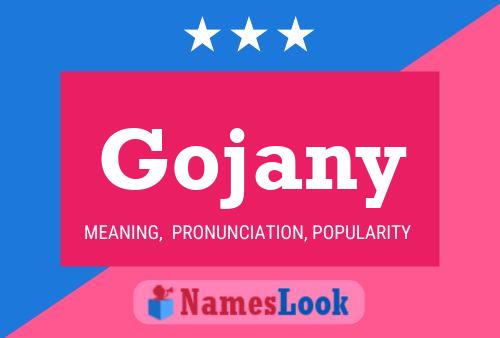 Affiche de nom Gojany