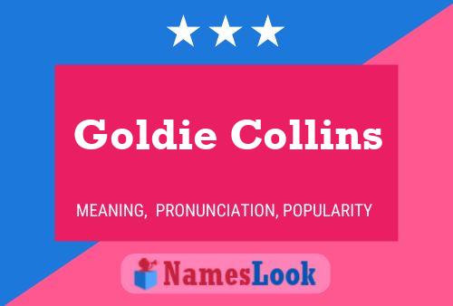 Affiche de nom Goldie Collins