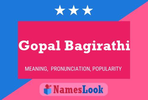 Affiche de nom Gopal Bagirathi