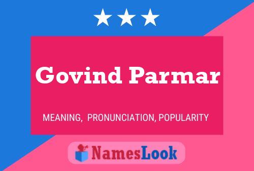 Affiche de nom Govind Parmar