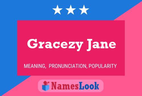 Affiche de nom Gracezy Jane