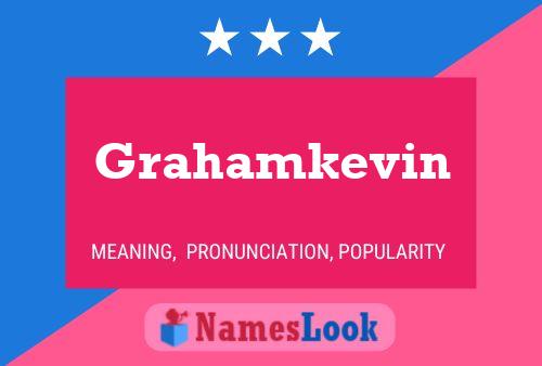 Affiche de nom Grahamkevin