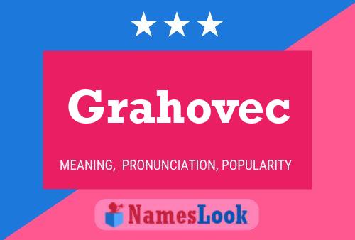 Affiche de nom Grahovec