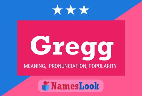 Affiche de nom Gregg