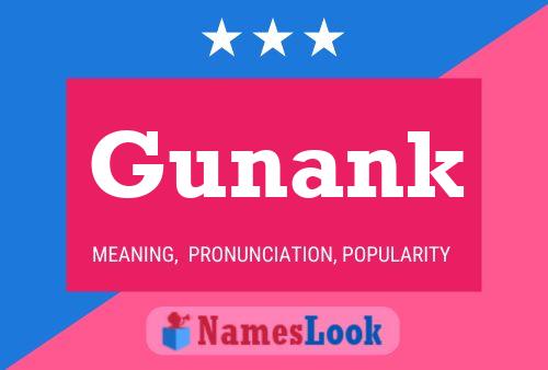 Affiche de nom Gunank