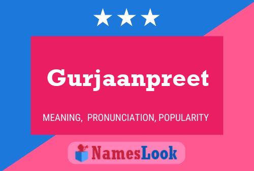 Affiche de nom Gurjaanpreet