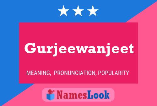 Affiche de nom Gurjeewanjeet