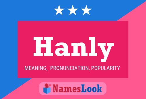 Affiche de nom Hanly