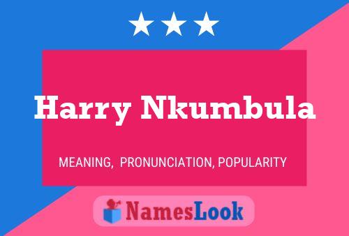 Affiche de nom Harry Nkumbula