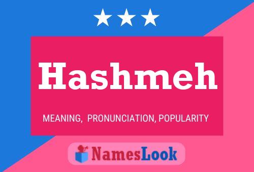 Affiche de nom Hashmeh