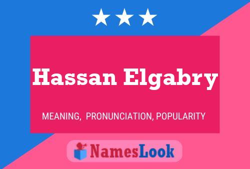 Affiche de nom Hassan Elgabry