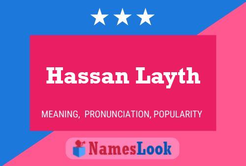 Affiche de nom Hassan Layth