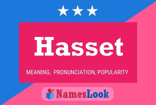 Affiche de nom Hasset