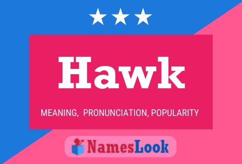 Affiche de nom Hawk