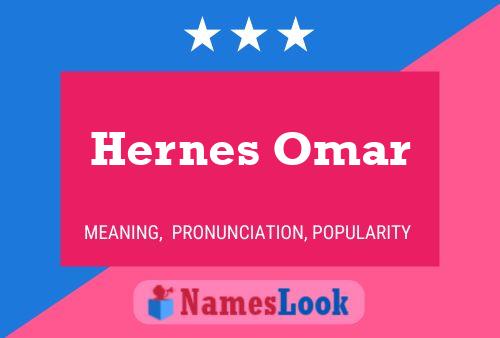 Affiche de nom Hernes Omar