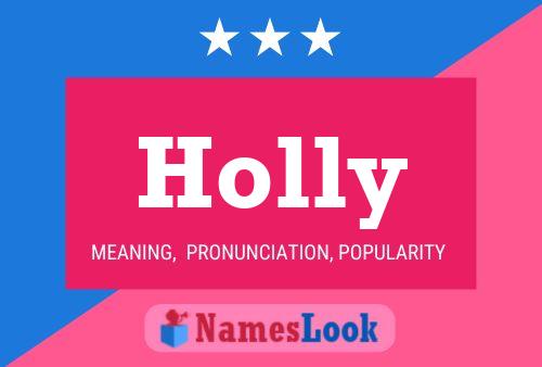 Affiche de nom Holly