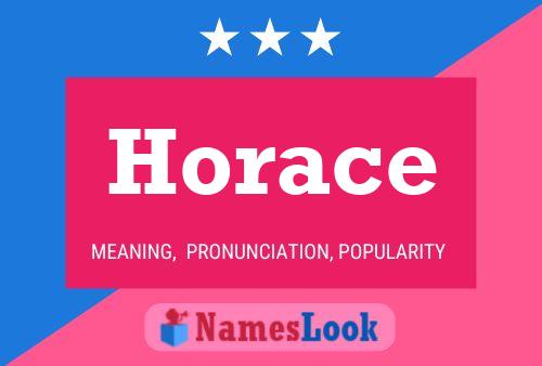 Affiche de nom Horace