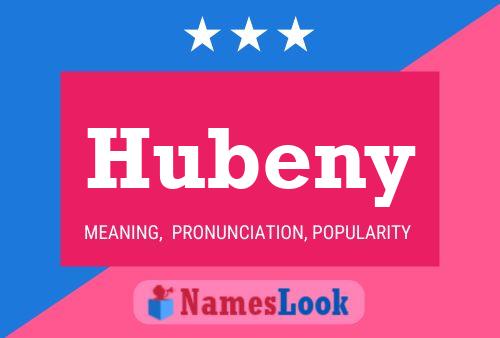 Affiche de nom Hubeny