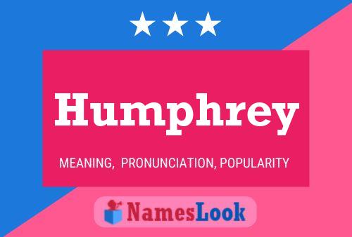 Affiche de nom Humphrey