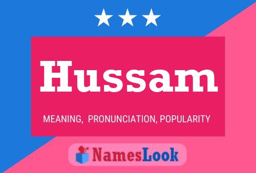 Affiche de nom Hussam