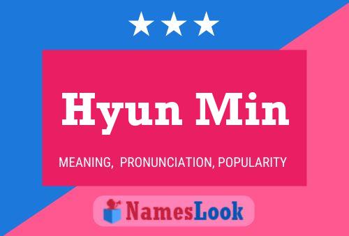 Affiche de nom Hyun Min