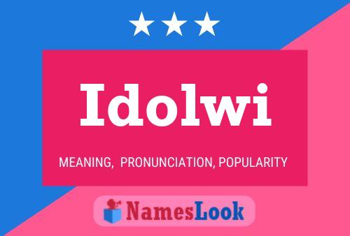 Affiche de nom Idolwi