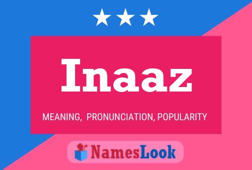 Affiche de nom Inaaz