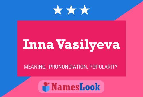 Affiche de nom Inna Vasilyeva