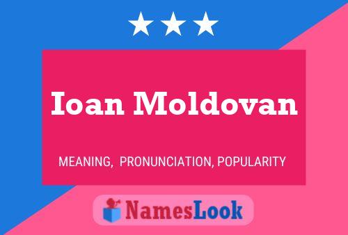 Affiche de nom Ioan Moldovan