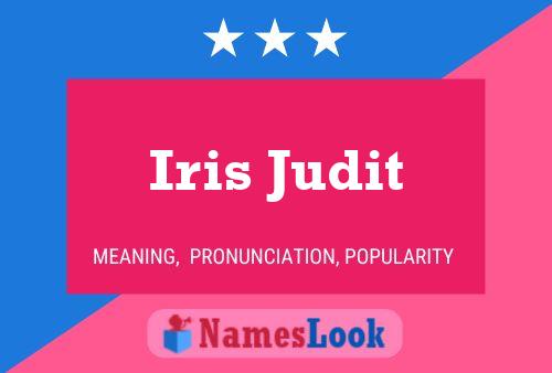 Affiche de nom Iris Judit