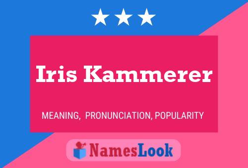 Affiche de nom Iris Kammerer