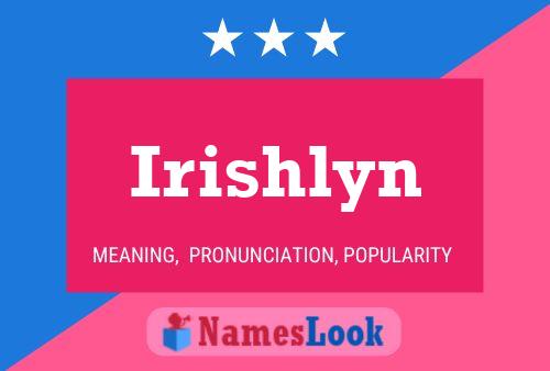 Affiche de nom Irishlyn