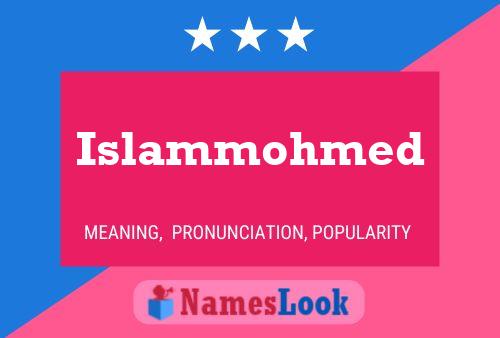 Affiche de nom Islammohmed