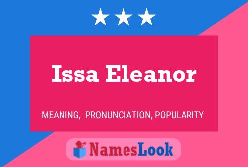 Affiche de nom Issa Eleanor