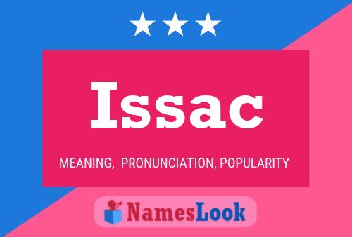 Affiche de nom Issac