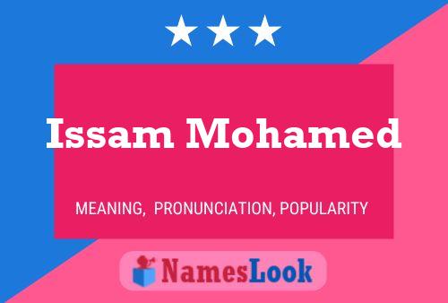 Affiche de nom Issam Mohamed