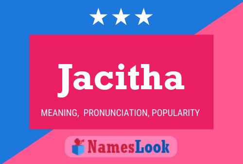 Affiche de nom Jacitha