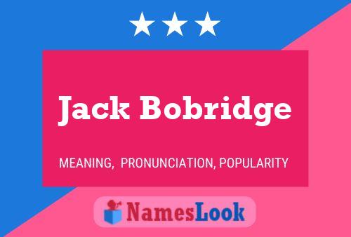 Affiche de nom Jack Bobridge