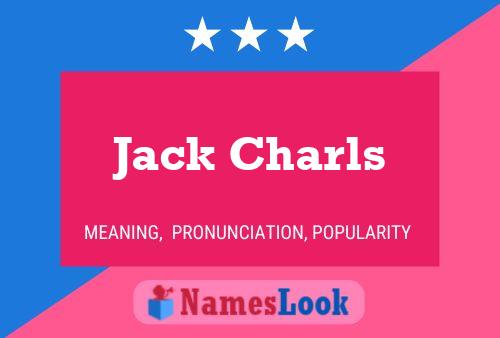 Affiche de nom Jack Charls