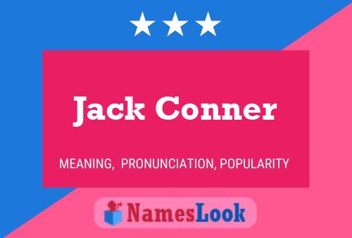 Affiche de nom Jack Conner