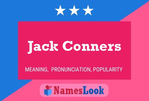 Affiche de nom Jack Conners