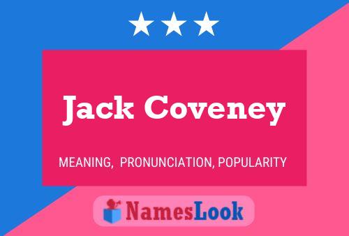 Affiche de nom Jack Coveney