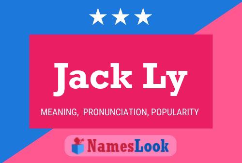 Affiche de nom Jack Ly