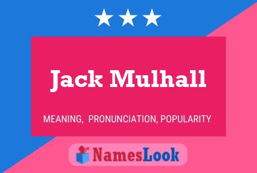 Affiche de nom Jack Mulhall