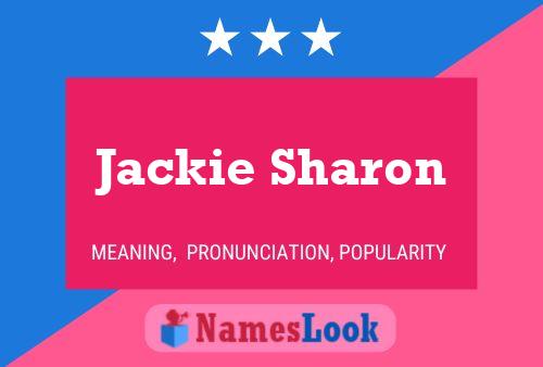 Affiche de nom Jackie Sharon