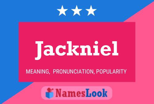 Affiche de nom Jackniel