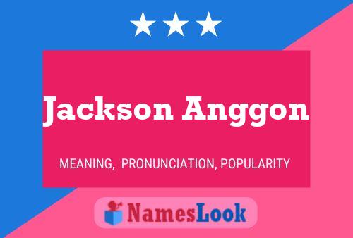 Affiche de nom Jackson Anggon