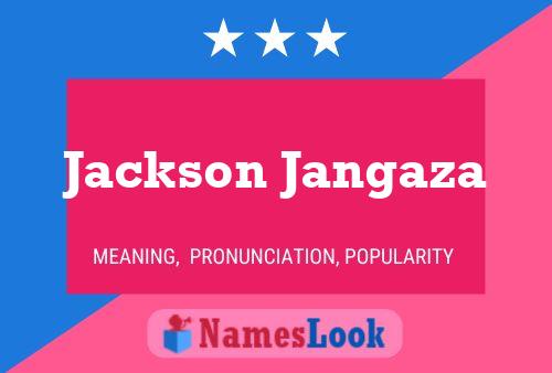 Affiche de nom Jackson Jangaza