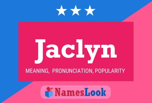 Affiche de nom Jaclyn